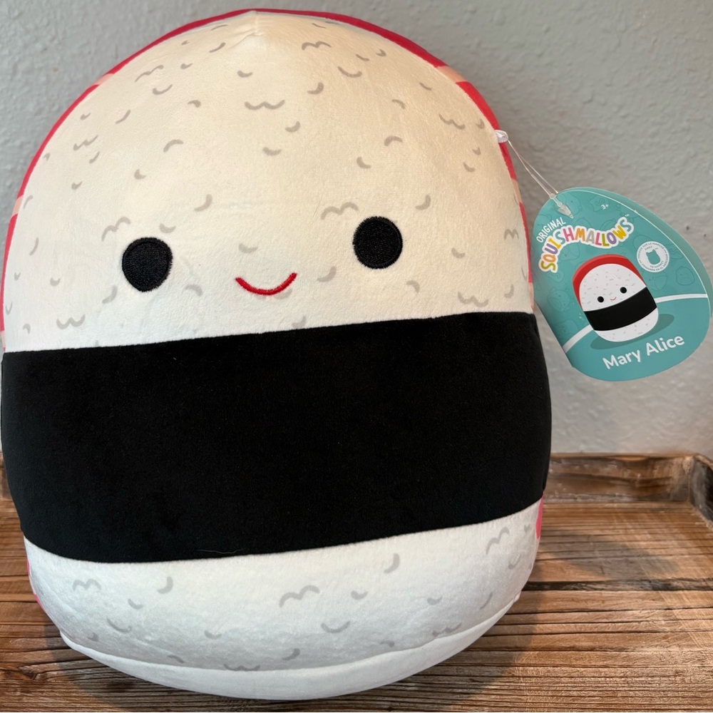 Squishmallows *First to Market* Mary Alice the Tuna Roll Plush, BNWT